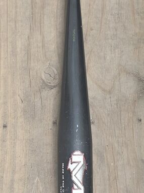 Miken Yellow and Black Baseball Bat with Red Logo